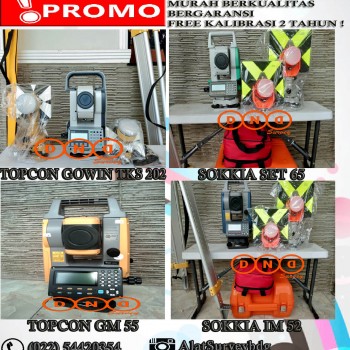 Promo Total station bulan September