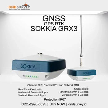 Gnss-Gps-rtk-sokkia-grx3-dnd-survey