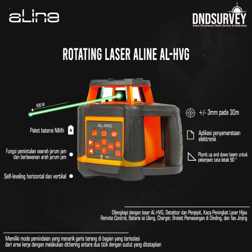 Rotating Laser Aline AL-HVG