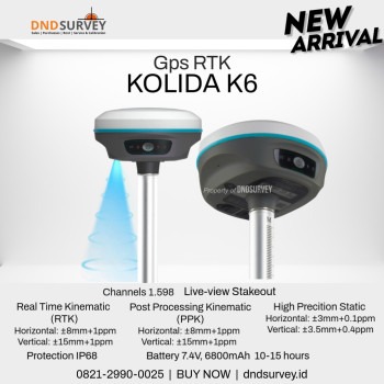 gps rtk kolida k6 dnd survey